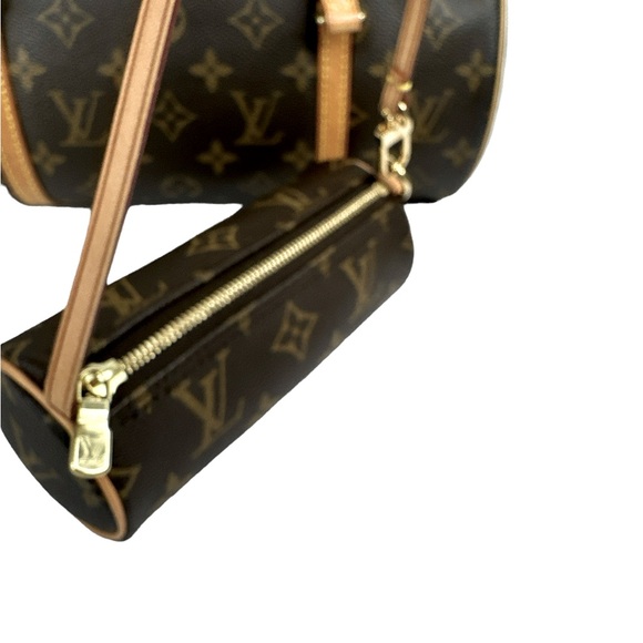 LV35 Louis Vuitton momogram Papillon 30 with mini - Picture 10 of 11